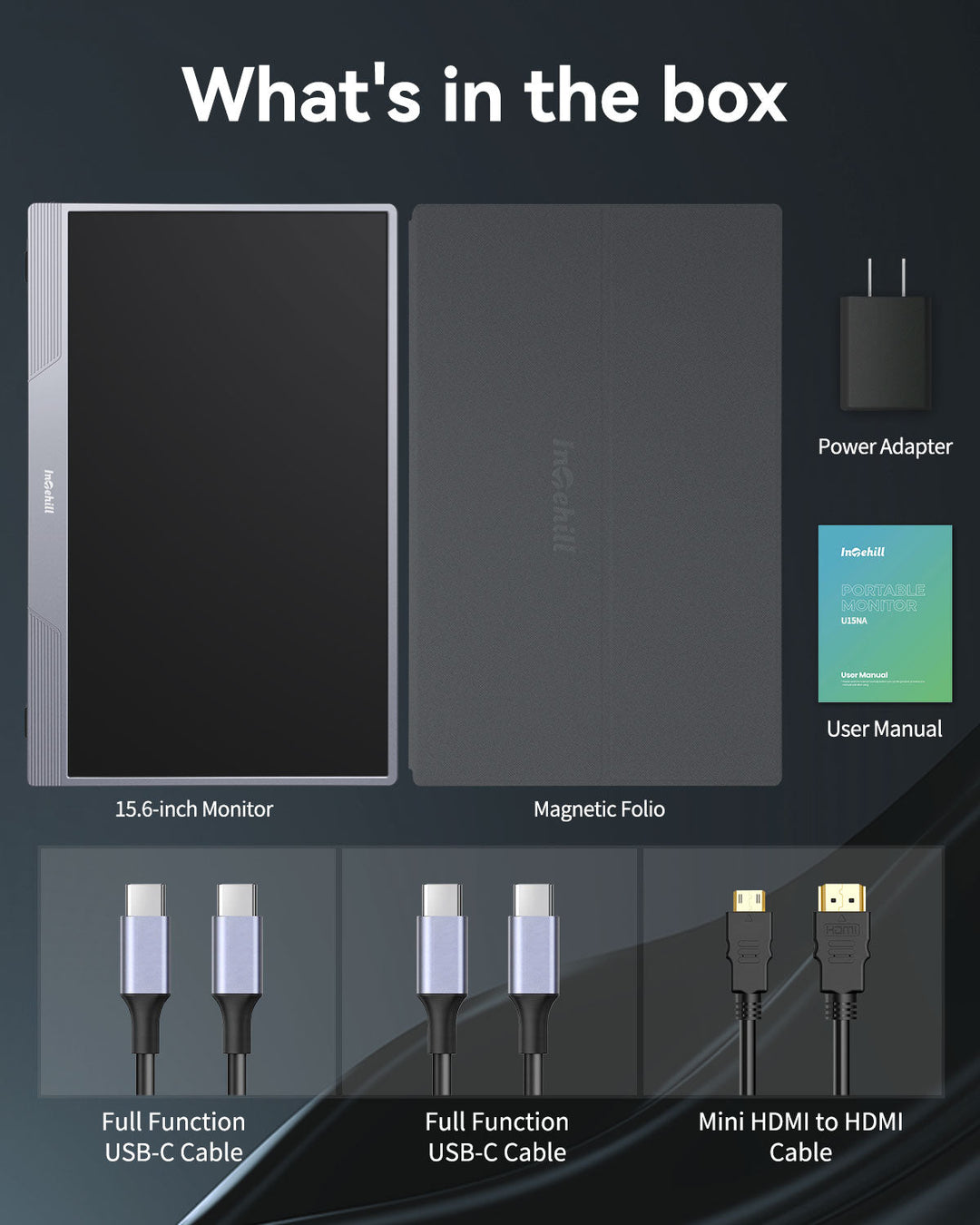 portable monitor full size hdmi