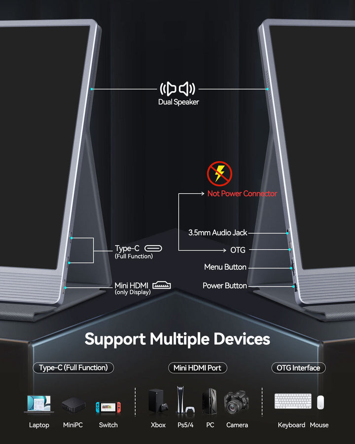 portable monitor power supply